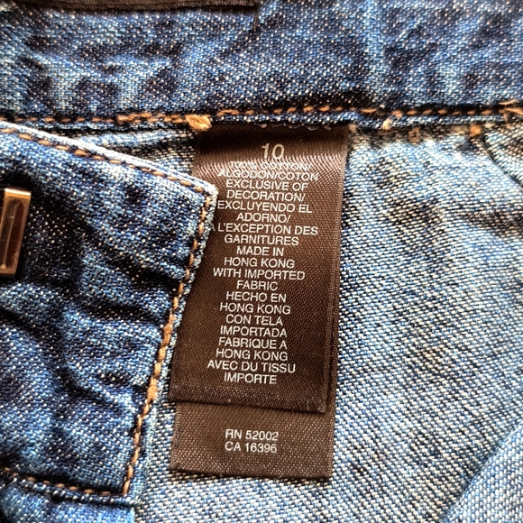 DKNY retro cropped summer jeans - Picture 7 of 9